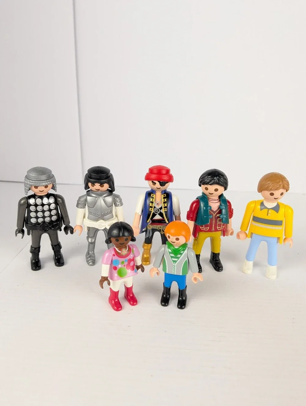 Lot Of 7 Playmobil Figures 2-3